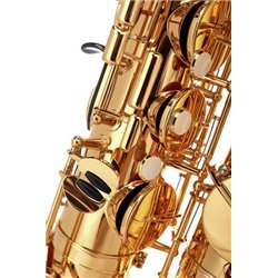 YAMAHA YTS-480 SASSOFONO TENORE CON TASTO ALTO F INCISO A MANO LACCATO ORO IN OTTONE + CUSTODIA E BOCCHINO