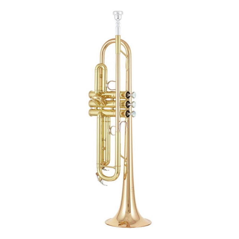 YAMAHA YTR-6345 G GOLD TROMBA IN SIB LACCATA ORO IN OTTONE DORATO + CUSTODIA E BOCCHINO