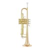 YAMAHA YTR-6345 G GOLD TROMBA IN SIB LACCATA ORO IN OTTONE DORATO + CUSTODIA E BOCCHINO