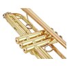 YAMAHA YTR-6345 G GOLD TROMBA IN SIB LACCATA ORO IN OTTONE DORATO + CUSTODIA E BOCCHINO