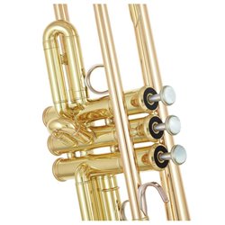 YAMAHA YTR-6345 G GOLD TROMBA IN SIB LACCATA ORO IN OTTONE DORATO + CUSTODIA E BOCCHINO