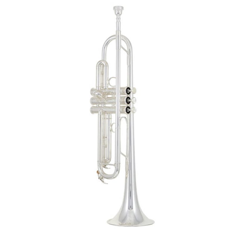 YAMAHA YTR-6345 GS SILVER TROMBA IN SIB LACCATA ARGENTO IN OTTONE + CUSTODIA E BOCCHINO