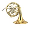 YAMAHA YHR314 II F CORNO FRANCESE LACCATO ORO IN OTTONE + BOCCAGLIO E CUSTODIA