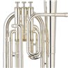 YAMAHA YAH-203 S SILVER FLICORNO CONTRALTO IN SIB ALTO PLACCATA ARGENTO + CUSTODIA E BOCCAGLIO