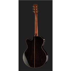 YAMAHA CPX1200II TBL TRANSLUCENT BLACK CHITARRA ELETTROACUSTICA CUTAWAY COLORE NERO LUCIDO 