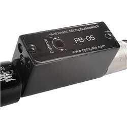 OPTOGATE PB-05 M INTERRUTTORE AUTOMATICO CON RILEVATORE DI PRESENZA OTTICO PER MICROFONO