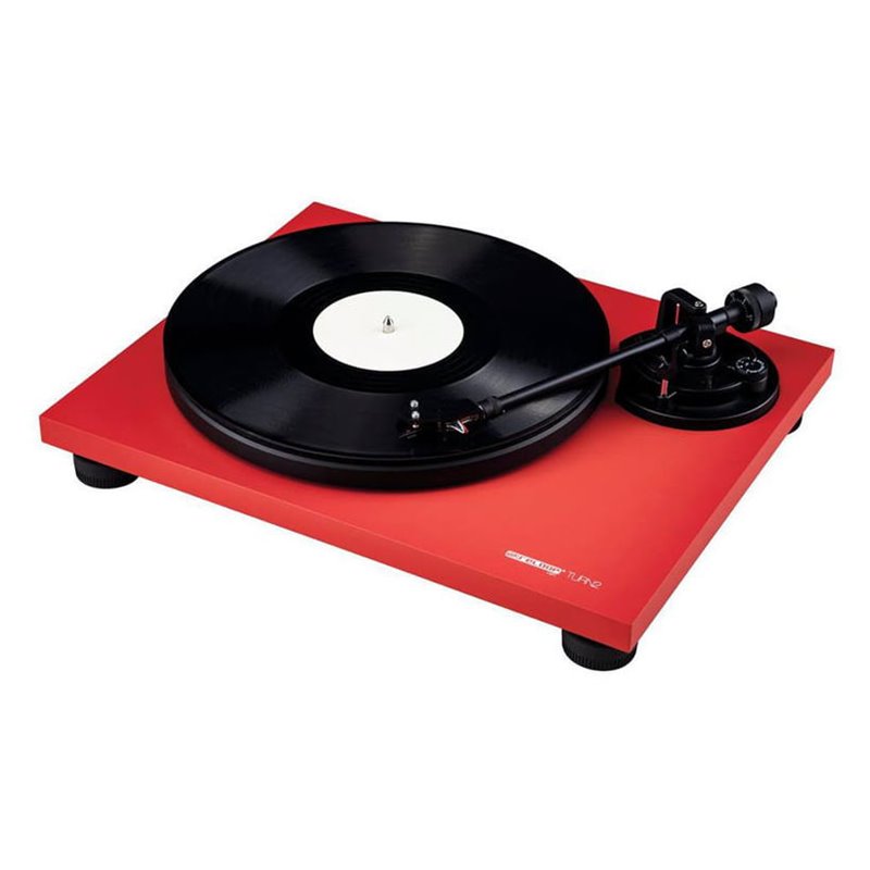 RELOOP HIFI TURN 2 RED GIRADISCHI PROFESSIONALE CON TRAZIONE A CINGHIA ROSSO
