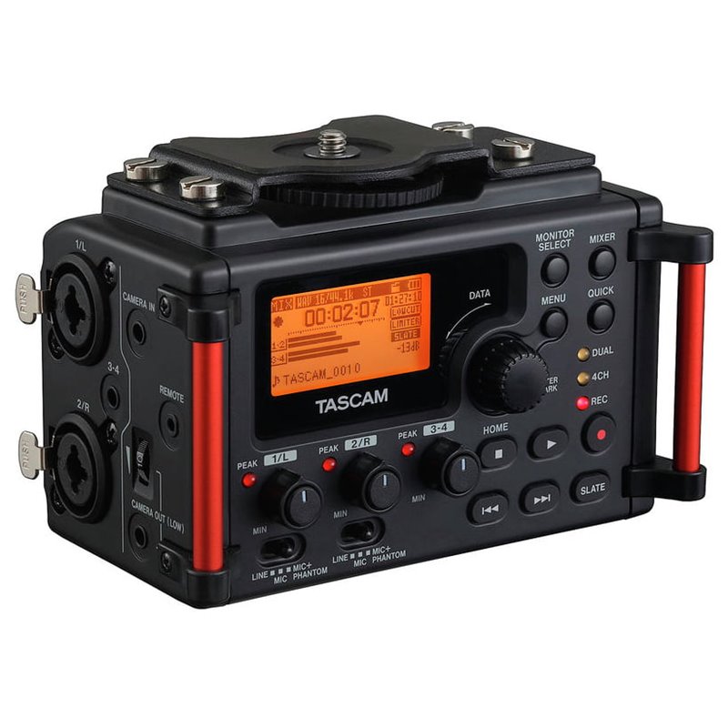 TASCAM DR60 V2 MKII REGISTRATORE PCM LINEARE / MIXER PER DSLR