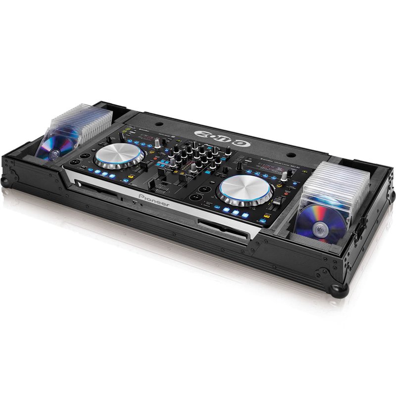 ZOMO XDJ-R1 EXTRA NSE CASE PER XDJ-R1 FLIGHTCASE PER PIONEER XDJ R1 + LAPTOP NERO+ SCOMPARTI CD