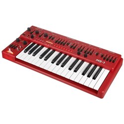 BEHRINGER MS-1 MKII RED SINTETIZZATORE ANALOGICO 32 TASTI SEMI-PESATI ARPEGGIATORE E SEQUENCER INCORPORATI
