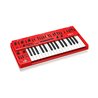 BEHRINGER MS-1 MKII RED SINTETIZZATORE ANALOGICO 32 TASTI SEMI-PESATI ARPEGGIATORE E SEQUENCER INCORPORATI