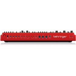 BEHRINGER MS-1 MKII RED SINTETIZZATORE ANALOGICO 32 TASTI SEMI-PESATI ARPEGGIATORE E SEQUENCER INCORPORATI