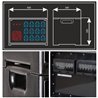 POWERBOX CUBO PORTATILE SPIE RETE INGRESSO SPINA 63A MASCHIO 5P USCITE 12 PRESE CEE 16A 2P+T