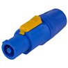 CAVO ALIMENTAZIONE RETE 2 MT NEUTRIK POWERCON 20A NAC3FCA A PCE-013-6X 16A-3P POWER-LINK-CORD ISOLAMENTO NEOPRENE H07RN-F 3X2.5M