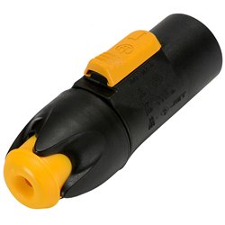 CAVO ALIMENTAZIONE RETE 3 MT NEUTRIK POWERCON TRUE-1 20A DA NAC3FX-W A NAC3MX-W POWER-LINK-CORD ISOLAMENTO NEOPRENE H07RN-F 3X2.