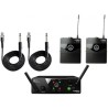 AKG WMS40MINI 2 INSTRUMENTAL SET DOPPIO RADIOMICROFONO PER STRUMENTI ISM2/3