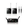 AKG WMS40MINI 2 INSTRUMENTAL SET DOPPIO RADIOMICROFONO PER STRUMENTI ISM2/3