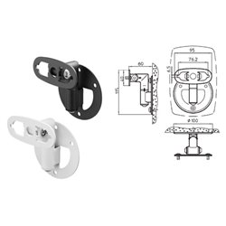 GENELEC WALL MOUNT 6010/8X20/8X3X BIANCO