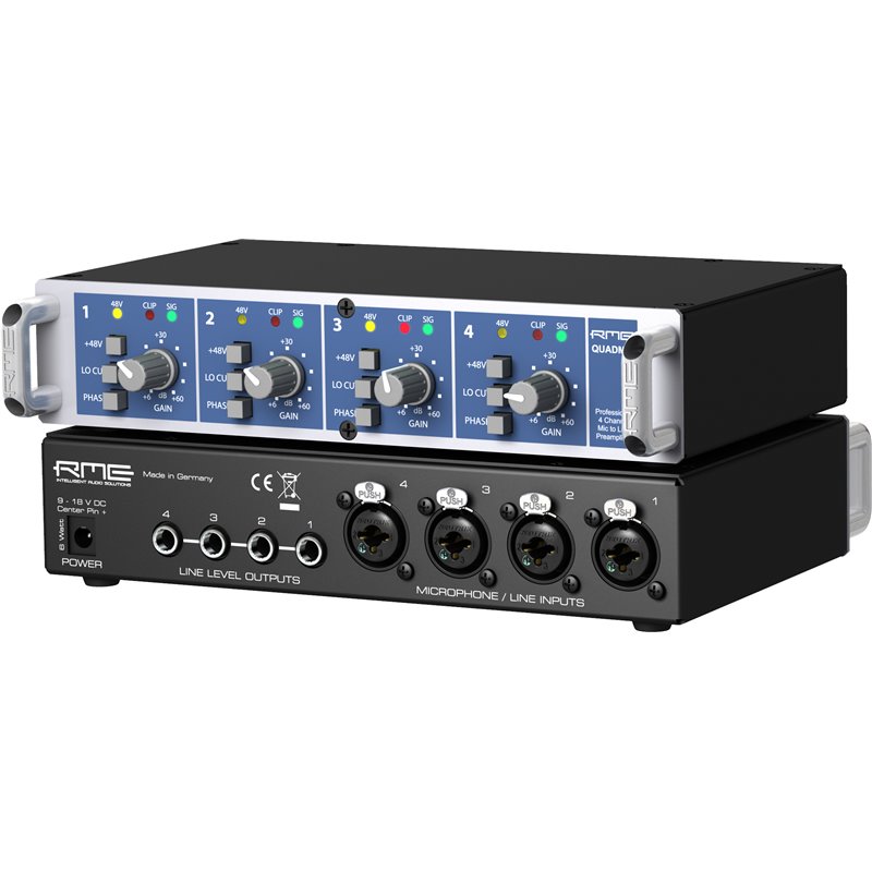RME QUADMIC II PREAMPLIFICATORE MICROFONICO 4 CANALI