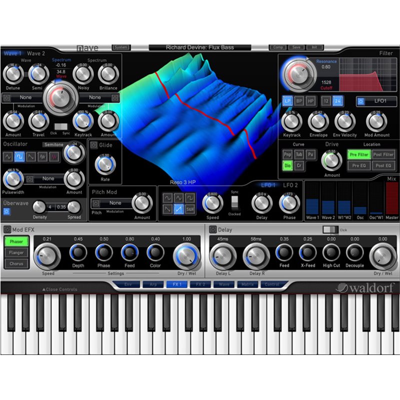 WALDORF NAVE SOFTWARE VIRTUAL INSTRUMENTS