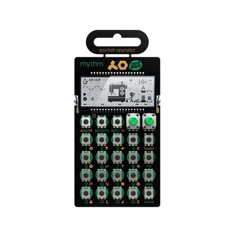 TEENAGE ENGINEERING PO-12 RHYTHM SINTETIZZATORE RITMICO CON SEQUENCER ED EFFETTI