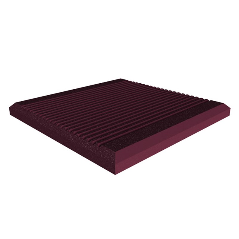 UNIVERSAL ACOUSTICS JUPITER WEDGE 600-50MM BURGUNDY PANNELLO PER ISOLAMENTO ACUSTICO 10 PEZZI