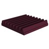 UNIVERSAL ACOUSTICS MERCURY WEDGE 300-50MM BURGUNDY ANNELLO PER ISOLAMENTO ACUSTICO 20 PEZZI