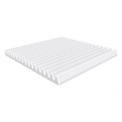 UNIVERSAL ACOUSTICS MERCURY WEDGE 600 X 50 BIANCO PANNELLO PER ISOLAMENTO ACUSTICO 10 PEZZI