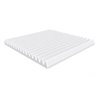 UNIVERSAL ACOUSTICS MERCURY WEDGE 600 X 50 BIANCO PANNELLO PER ISOLAMENTO ACUSTICO 10 PEZZI