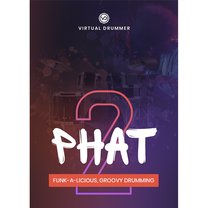 UJAM VD PHAT 2 PLUG-IN VIRTUAL INSTRUMENTS PER CREARE TRACCE DI BATTERIA HIP HOP - FUNK