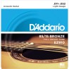 D'ADDARIO EZ910 CORDE CHITARRA ACUSTICA 11-52