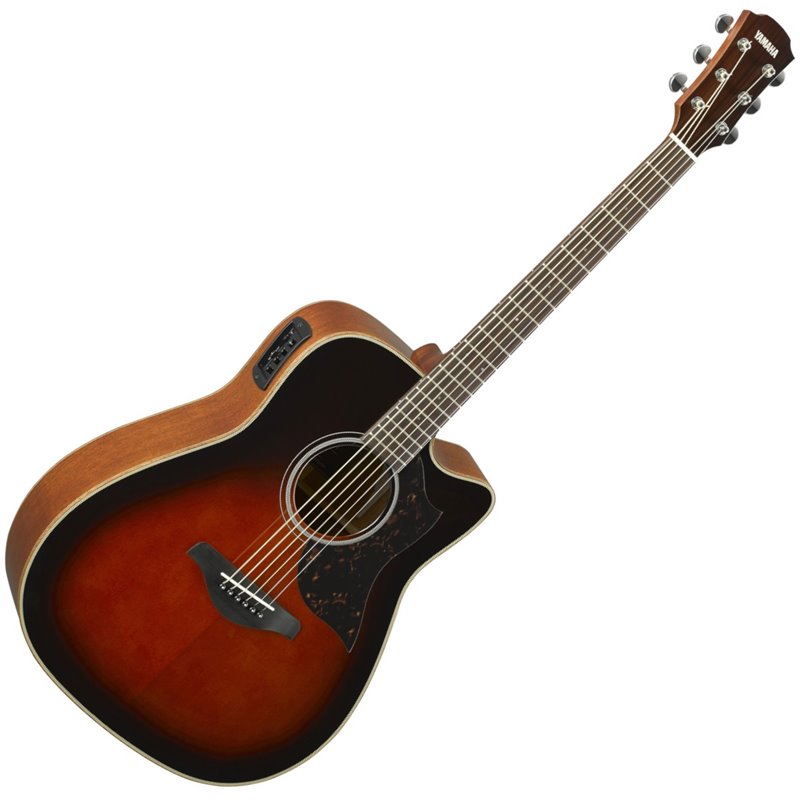 YAMAHA A1M II TBS CHITARRA ACUSTICA ELETTRIFICATA TOBACCO BROWN SUNBURST