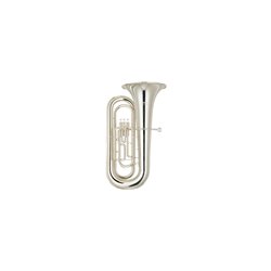 YAMAHA YBB201S BASSO TUBA IN Sib 3 PISTONI ARGENTATO
