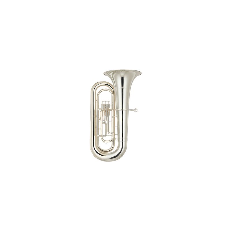 YAMAHA YBB201S BASSO TUBA IN Sib 3 PISTONI ARGENTATO