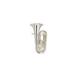 YAMAHA YCB621S BASSO TUBA IN DO 4 PISTONI ARGENTATO