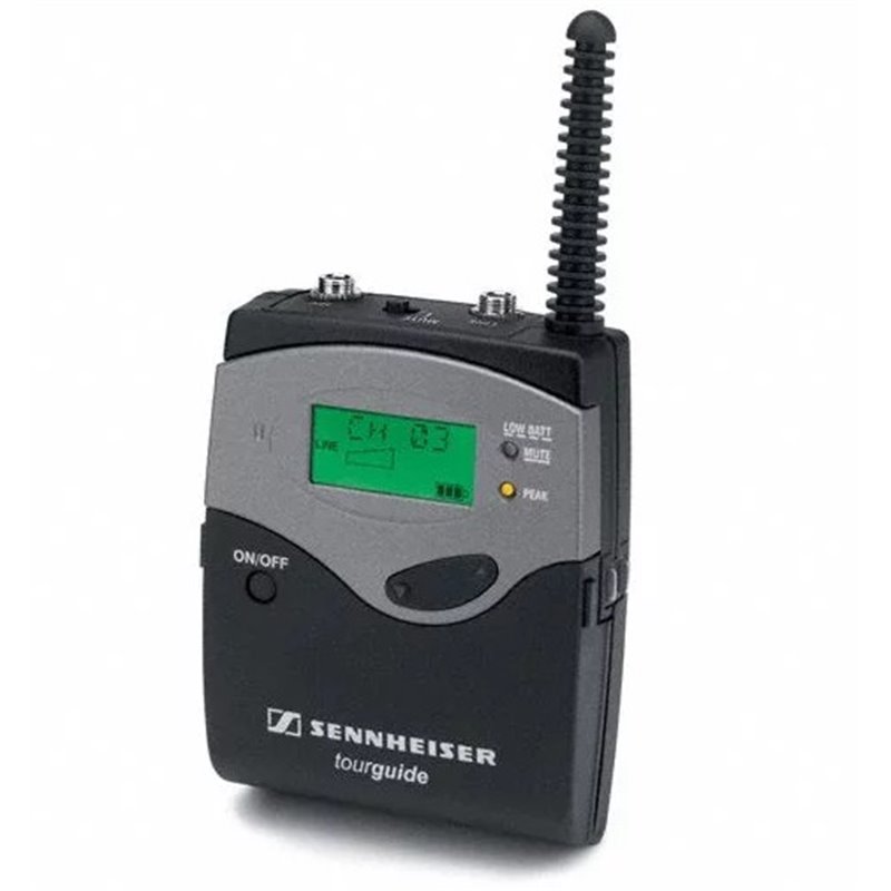 SENNHEISER SK 2020 D TRASMETTITORE DIGITALE DA TASCA UHF 6 CANALI 863 - 865 MHz