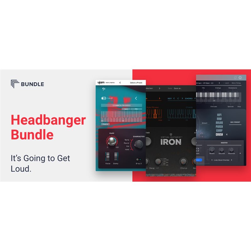 UJAM HEADBANGER BUNDLE