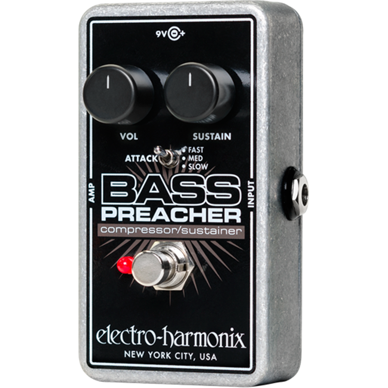 ELECTRO HARMONIX NANO BASS PREACHER COMPRESSOR