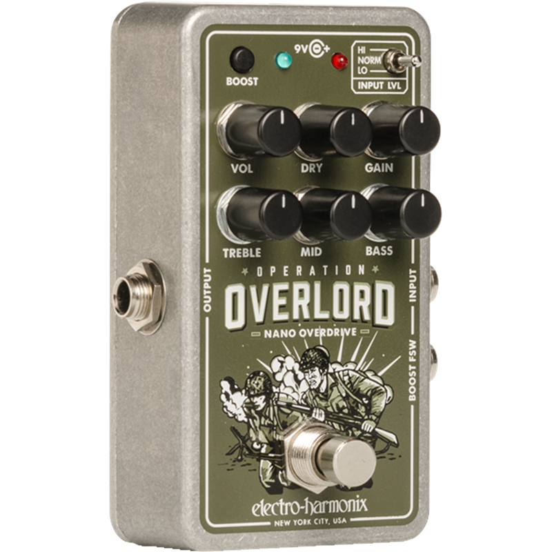 ELECTRO HARMONIX NANO OPERATION OVERLORD OVERDRIVE