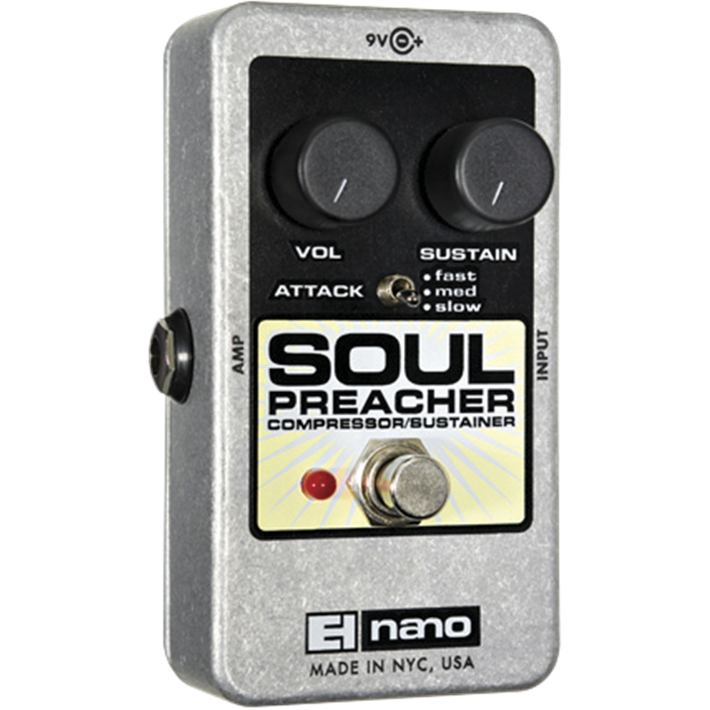 ELECTRO HARMONIX NANO SOUL PREACHER COMPRESSOR
