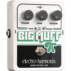 ELECTRO HARMONIX BIG MUFF PI WITH TONE WICKER FUZZ