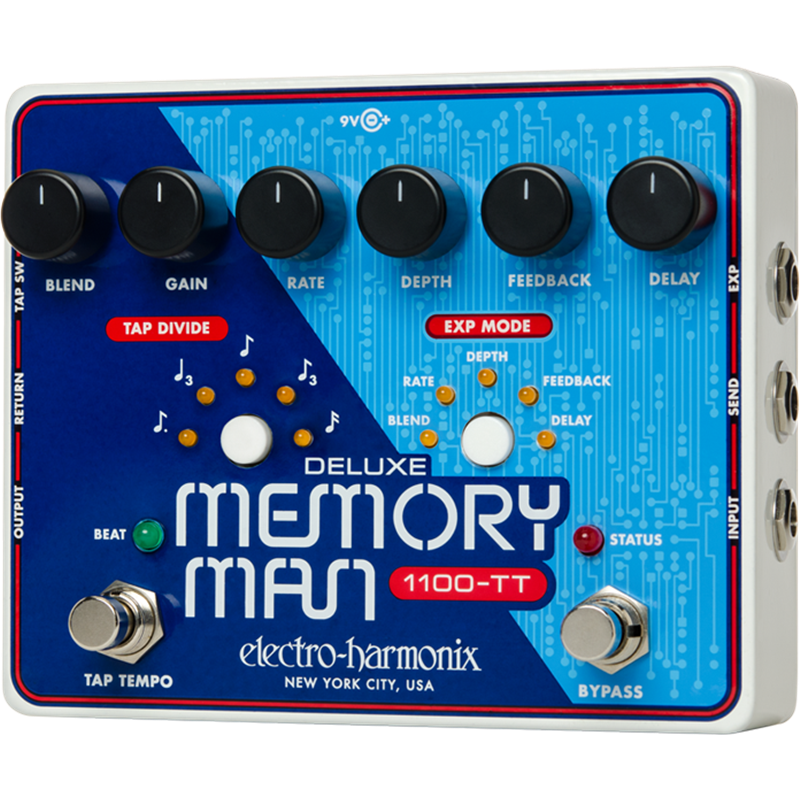 ELECTRO HARMONIX DELUXE MEMORY MAN 110 W/TT DELAY