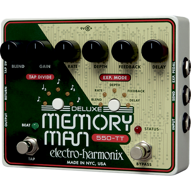 ELECTRO HARMONIX DELUXE MEMORY MAN W/TT DELAY