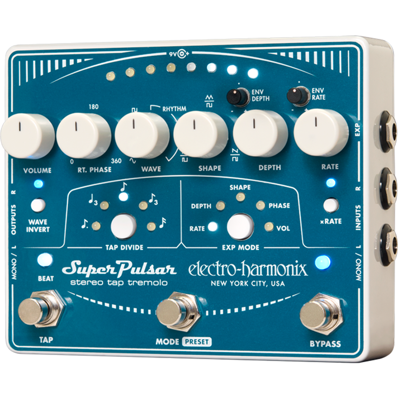 ELECTRO HARMONIX SUPER PULSAR TREMOLO
