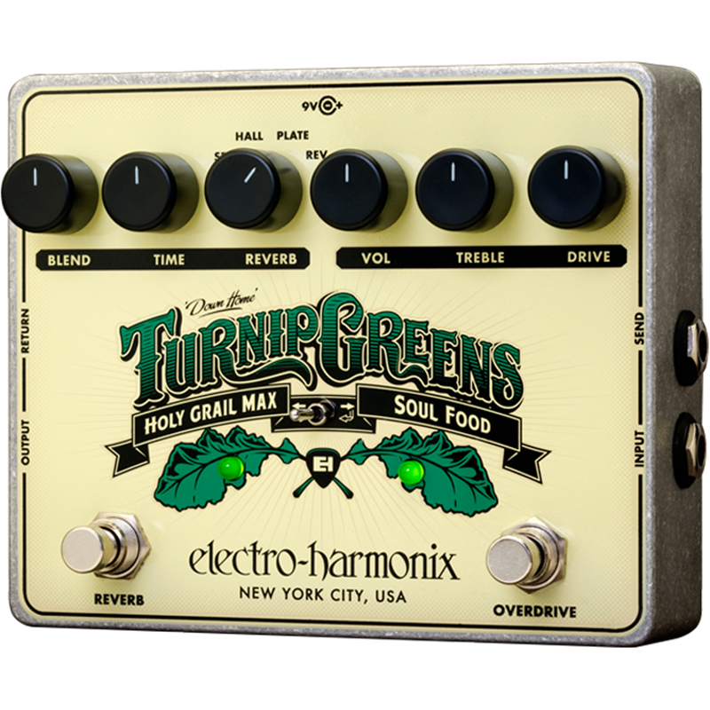ELECTRO HARMONIX TURNIP GREENS OVERDRIVE