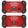 TC ELECTRONIC TELEPORT GLT + TELEPORT GLR SISTEMA TRASMETTITORE + RICEVITORE PER SEGNALI DI CHITARRA A LUNGA DISTANZA BUNDLE