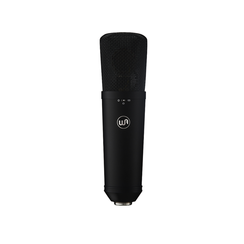 WARM AUDIO WA-87 R2 BLACK MICROFONO A CONDENSATORE FET CON CAPSULA LARGA