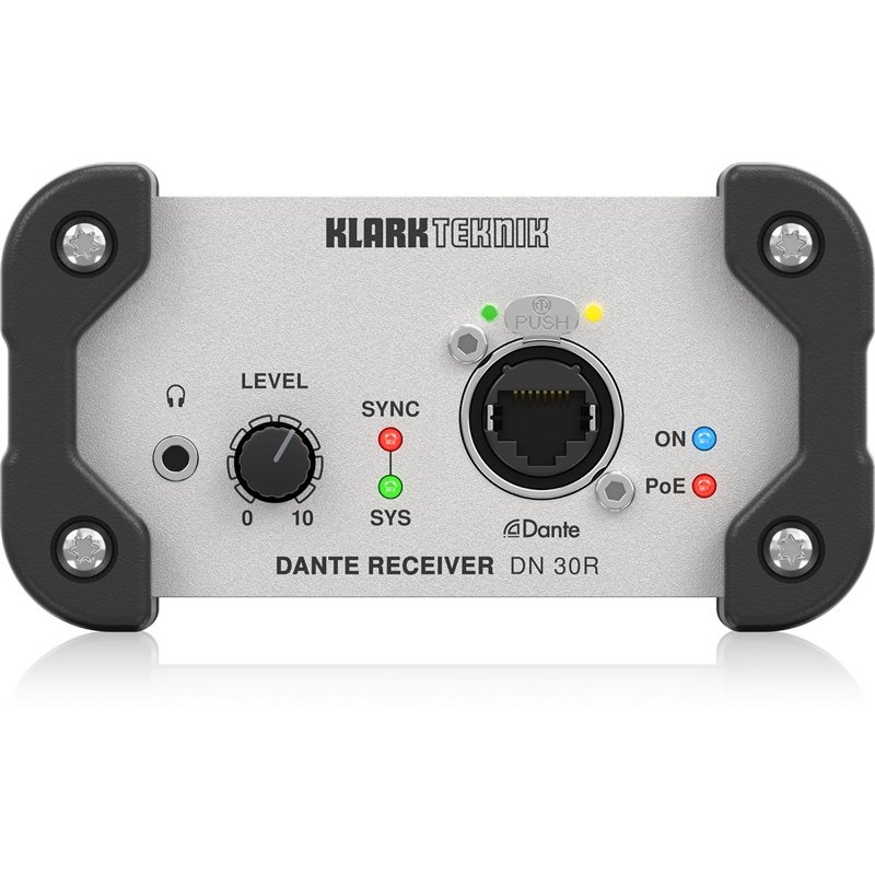 KLARK TEKNIK DN30R RICEVITORE AUDIO DANTE 2 CANALI D/A 96KHZ