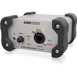 KLARK TEKNIK DN30R RICEVITORE AUDIO DANTE 2 CANALI D/A 96KHZ