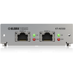 KLARK TEKNIK KT-AES50 SCHEDA DI RETE 48 CANALI BIDIREZIONALI 96 KHZ
